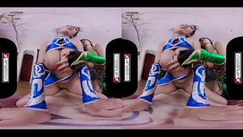 VR Cosplay X Threesome With Jade And Kitana VR Porn